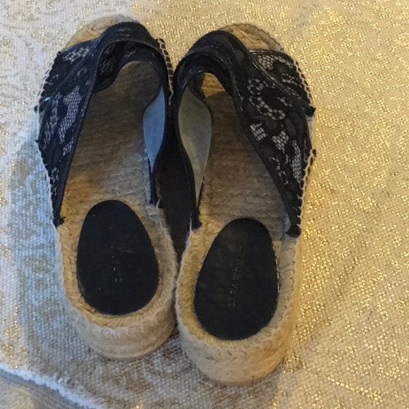 Zara Size 9.5 Euro 40 platform espadrilles - Unique! - Picture 3 of 6